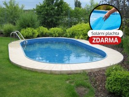 Azuro Ibiza 600 - PVC hnedá - hĺbka 1,20 m Azuro Ibiza 600 - PVC hnedá - hĺbka 1,20 m
