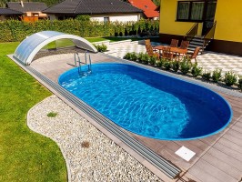 Azuro Ibiza 600 - Antracit - hloubka 1,50 m