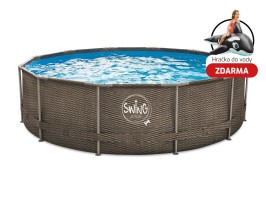 Bazén SWING  Frame Ratan 3,66x0,91
