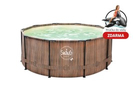 Bazén Swing FRAME TEAK 3,05x1,07m Bazén Swing FRAME TEAK 3,05x1,07m