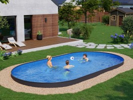 Azuro Ibiza 600 - Antracit - hloubka 1,20 m