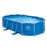 Bazén SWING FRAME Splash Ovál 6,1x3,66x1,22m s příslušenstvím