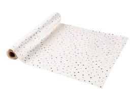 Vánoční šerpa s hvězdičkami 35cm x 250 cm Vánoční šerpa s hvězdičkami 35cm x 250 cm