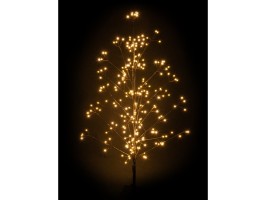 LED větvičkový strom, 150cm, černý, venkovní LED větvičkový strom, 150cm, černý, venkovní