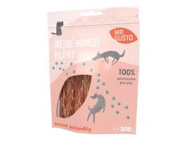 Mr.Gusto měkké hovězí plátky 300g