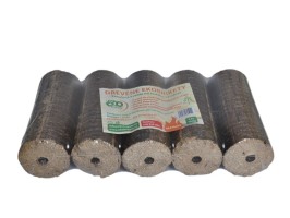 Drevené ekobrikety, 10kg Drevené ekobrikety, 10kg
