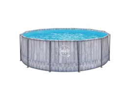 Swing FRAME GreyWood 3,66x1,07M + Skimmer mount