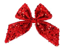 Mašle červená, 15x22 cm