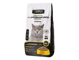 Carnis granule pro kastrované kočky drůbeží 1,6kg