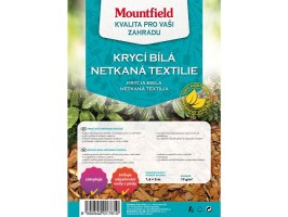 Netkaná textilie krycí bílá 1,6x5m