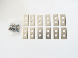 Sada 12 nožů s 12 šrouby