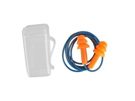 Zátkové chrániče sluchu CXS CortiX EP-06TC, s lankem a praktickým pouzdrem