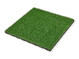 Gumová dlažba MAX3, umelá tráva 500x500x25mm