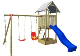 Dětské hřiště s modrou skluzavkou Play Basic 005