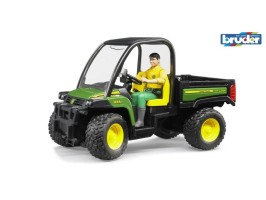 Bruder 2490 - John Deere Gator XUV 855D s řidičem