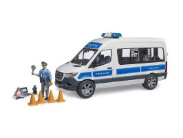 Bruder 2683 - Policejní MB Sprinter s panáčkem a majákem