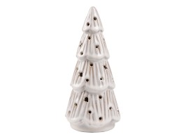 Keramický stromek s hvězdami 17,7 cm, LED