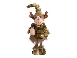 Mechový kouzelný sobík 52 cm