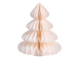 Papírový stromek s LED 31 cm