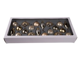Skleněný set DELUXE severský, 20 ks