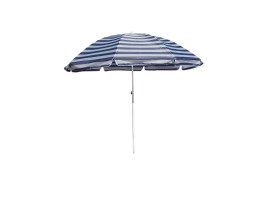 Slunečník 190/230cm, modro-bílé pruhy