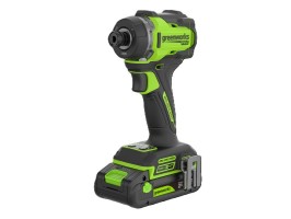 AKU rázový skrutkovač Greenworks  PRO ID5250 24V