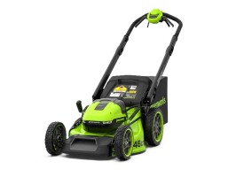 AKU rotační sekačka Greenworks 46 cm LM4602SA1 2x24v