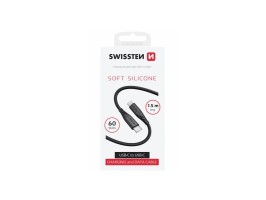 SWISSTEN DATOVÝ KABEL SOFT SILICONE USB-C/USB-C 1,5m 60W