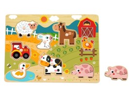 Vkládací puzzle Venkov