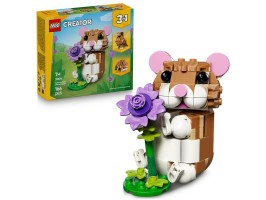 LEGO Roztomilý křeček s květinou 3v1