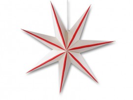 Vianočná dekorácia hviezda 60cm, papier