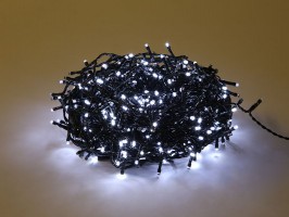 Světelný řetěz 40m, 800LED, studená bílá 8fc Světelný řetěz 40m, 800LED, studená bílá 8fc