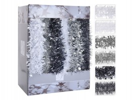 Vianočná reťaz 180cm, mix farieb, 1ks