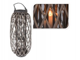 Proutěná lucerna 70x30cm