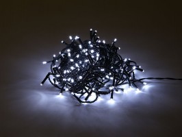 Světelný řetěz 10m, 200LED, studená bílá Světelný řetěz 10m, 200LED, studená bílá