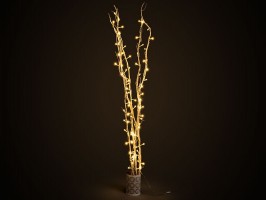 LED dekorace větvička 120cm, 80LED