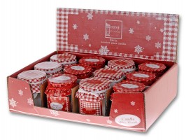 Vonná svíčka sklo 6x6x7cm