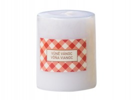 Svíčka vůně Vánoc 7,5x6,3cm