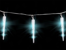 Mini rampouchy 5,9m 40LED, studená bílá