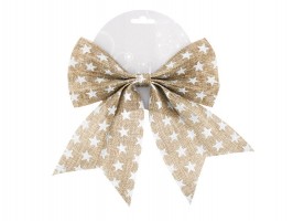 Jutová mašle 24cm Jutová mašle 24cm