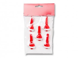 Sada štipcov rôzne tvary 5cm, drevo