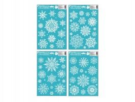 Okenná fólia vločky 30x20cm