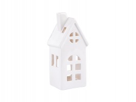 Dekorace domek na svíčku porcelánový, 20,1 cm Dekorace domek na svíčku porcelánový, 20,1 cm