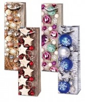 Vánoční taška na láhev