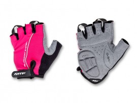 Cyklistické rukavice veľ. S, dámske ružové