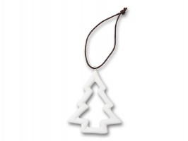 Vianočná ozdoba stromček 8cm, keramika