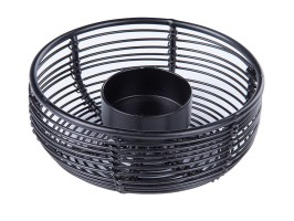 Kovový svícen na 1svíčku, k dekorování