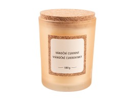 Vonná sviečka vianočné cukrovinky 10x12,5cm