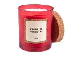 Vonná sviečka korenené víno 9x10cm,310g