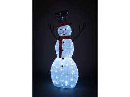 LED sněhulák venkovní, 80LED, 138 cm LED sněhulák venkovní, 80LED, 138 cm